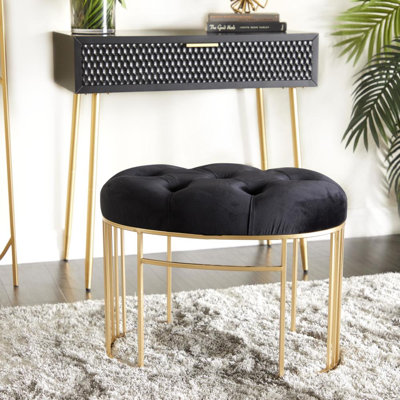 Berlin Velvet Upholstered Bench