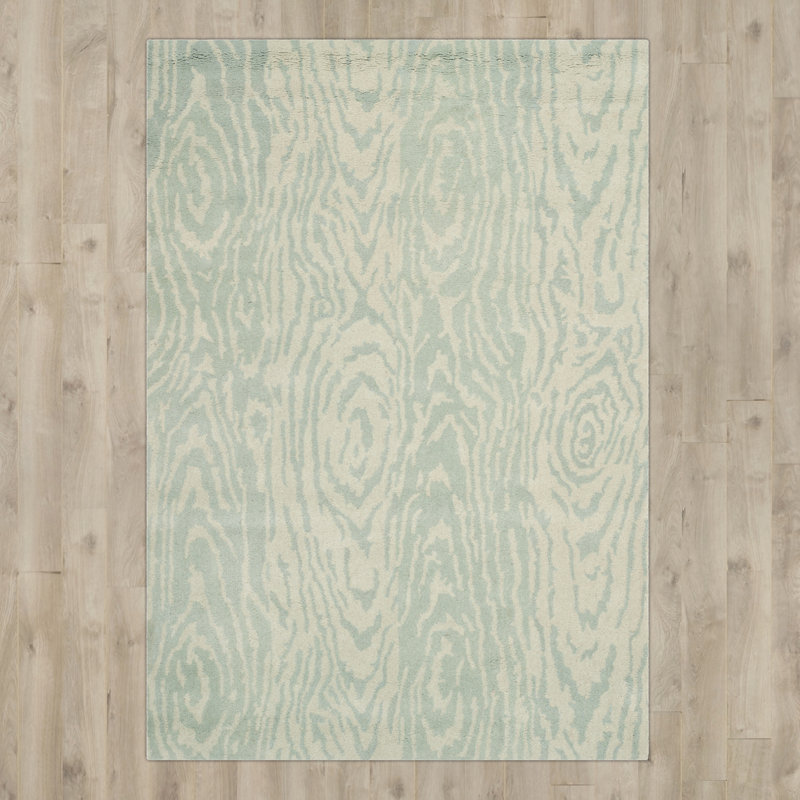 Martha Stewart Hand Tufted Wool Pile Animal Print Rug, Rectangle 8' x 10'