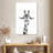 Brampt Happy Giraffe In Black And White-108439497