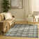 Maridee Blue Modern Indoor Rug