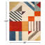 Tapis ivoire / bleu / rouge / jaune en laine touffeté à la main Tripoli-2096449371
