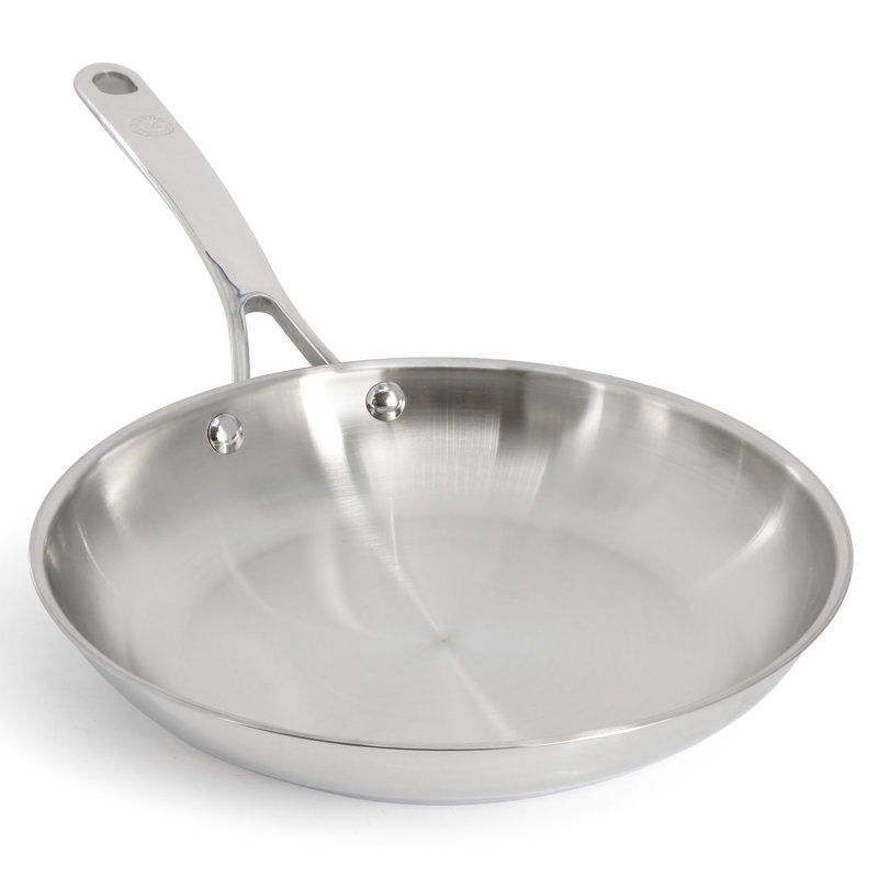 Poêle à frire en acier inoxydable Castelle, 10"