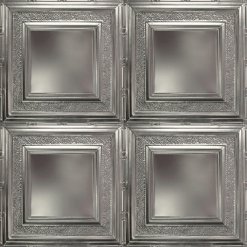 Panneaux muraux et tuiles cloutées American Tin Ceilings, Non fini