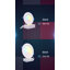 4 Inch Cct Led Recessed Lights With Rgbcw Back Light, 2700k-6500k, Dimmable, Anti Glare Baffle Trim