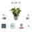 Ecopots Antwerp Indoor/Outdoor Modern Recycled Plastic Flower Pot Planter-86553175-86553177