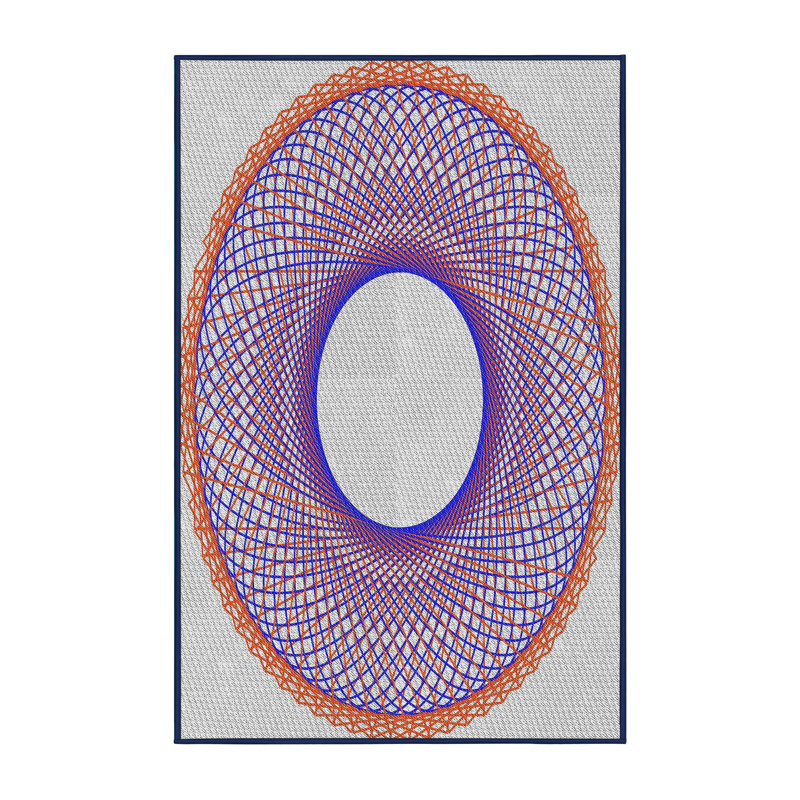 Indoor Rug, Rectangle 7' x 10'