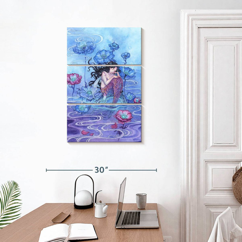 Kelan Luminous Depths, 32" H x 20" W