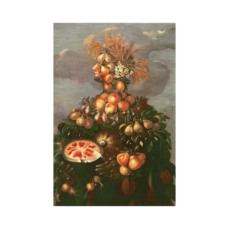 Summer by Giuseppe Arcimboldo - Wrapped Canvas Print, 66.04 cm H x 45.72 cm W