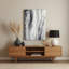 Art mural en métal diagonal-1211859297