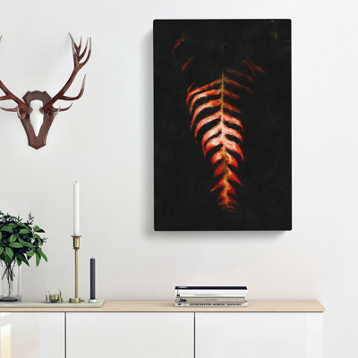 Leaf In The Light - Wrapped Canvas