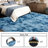 Super Soft Tie-Dyed PeacockBlue Rug 5x7 ft, Oversized Living Room Rug, Thick Pile Rug, Fluffy Tufted Room Rug For Room Bedroom Large Cozy Fuzzy Rug Room Home Decor Aesthetic Soft Non Slip Rug Decor Aesthetic, Christmas Decor, Halloween Decor-1044720295