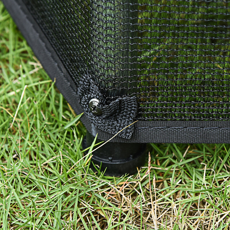 5Ft Kids Trampoline With Enclosure Net
