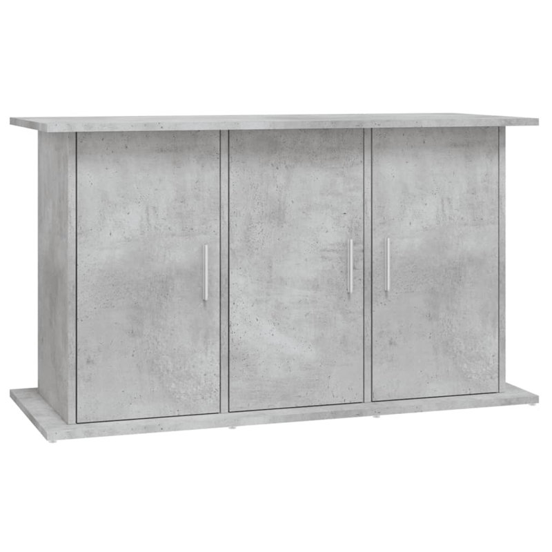 Support pour aquarium vidaXL 39,8 po x 16,1 po x 22,8 po, Gris béton