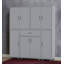 Ahsir Solid Wood 8 - Door Rectangle Accent Cabinet-2011906878
