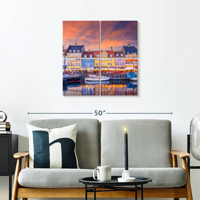 Nicci Copenhagen, soirée charmante à Nyhavn, H 26 po x l 26 po