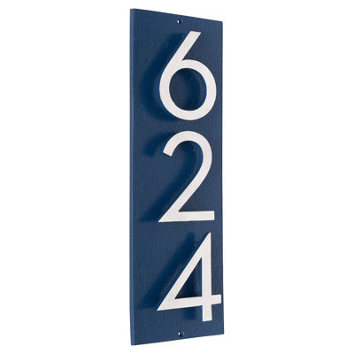 1-Line Wall Address Plaque