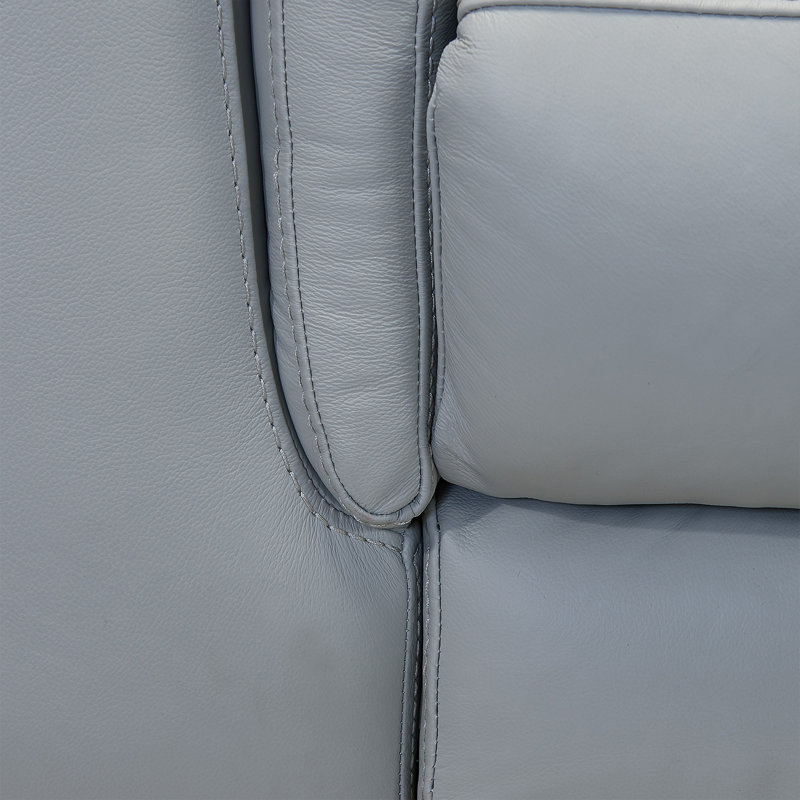 Fauteuil en cuir Yosef