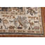 Tapis indien à motif floral All-Over Oushak 8 x 10