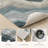 Blue Wave Non-Slip Washable Kitchen Mats