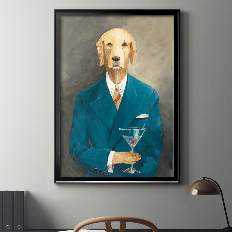 John Steinbark - reproduction d'art sur toile, H 22,5 po x l 30,5 po x P 1,5 po, Noir