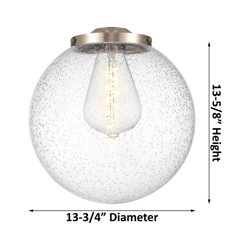 Alphonsa 1 - Light Single Pendant, Seedy, Antique Copper