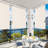 Samaris Outdoor Drop Down Awning，Patio Roller Shades, Protective Valance for Porch-1331701489-1331701491