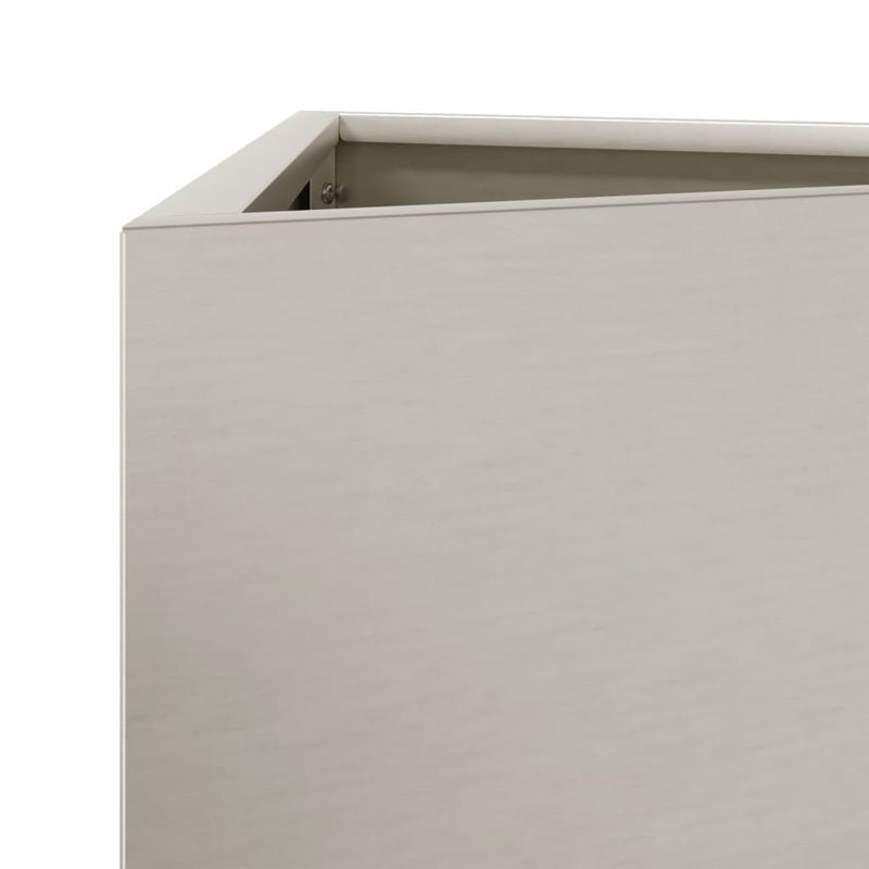 Ensemble de 2 pots à fleurs vidaXL, H 29,5 po x l 19,7 po x P 16,9 po