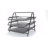 Mind Reader 3-Tier Paper Tray, Desktop Organizer, File Storage, Workspace, Office, Metal Mesh, 11.5"L x 13.75"W x 10"H-716122194