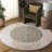 Anyeli Rodeo Drive Hand Tufted Wool/Cotton Abstract Rug in Blue/Ivory-1093626489