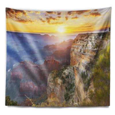 Photographie tapisserie du paysage du grand canyon