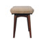 Bench Boucle Upholstered Bench