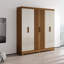 Armoire 76,8 po Valencia avec tablettes réglables et tringle-2145881961