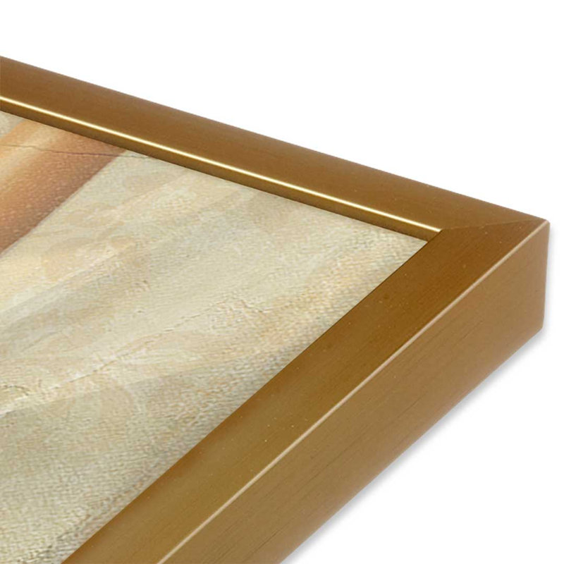 «Southern Tones I» par Lisa Audit, reproduction d'art, L 30 po x H 20 po, Gold, Framed Print