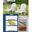 Chaise berçante pliante multifonctionnelle 4 en 1 avec repose-pieds rétractable Adirondack-2080447346-2098233942