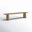 Fen Solid Wood Dining Bench