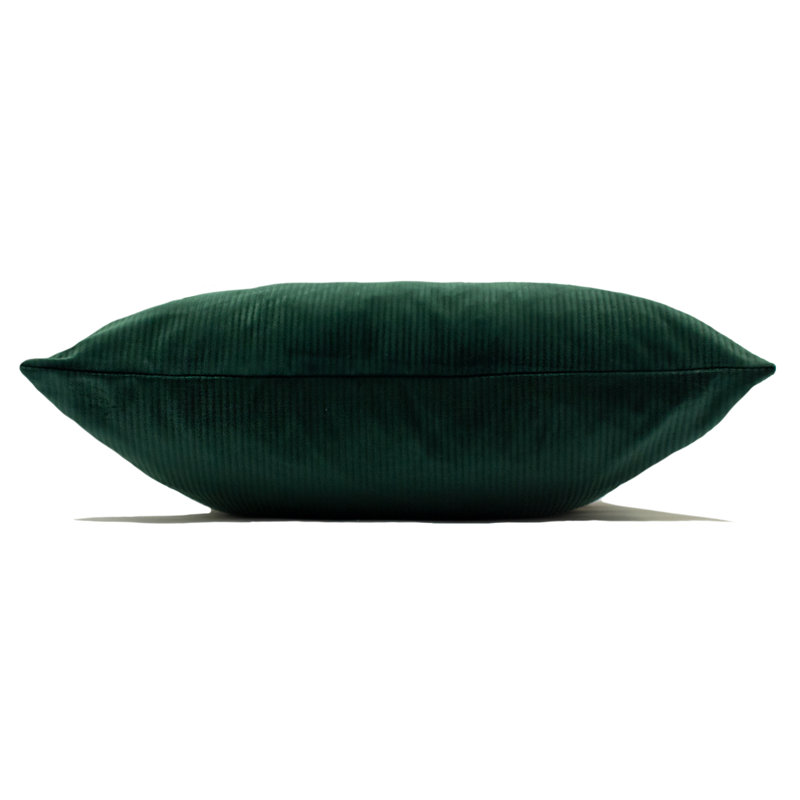 Square Throw Cushion, Emerald