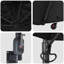 Garden Parasol with LED Strip Lights Manual Polyester and Steel Solar-1547198605-1547198602
