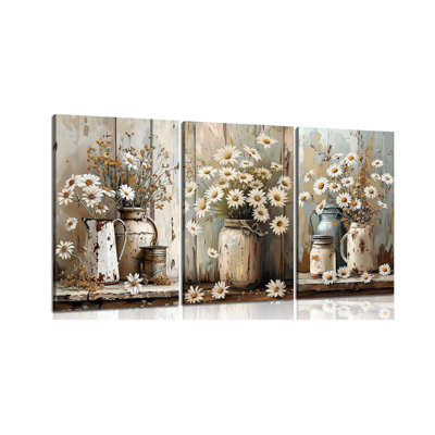 3 Piece Wrapped Canvas Print