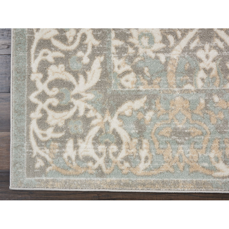 Allonah Oriental Indoor Rug, Square 5'