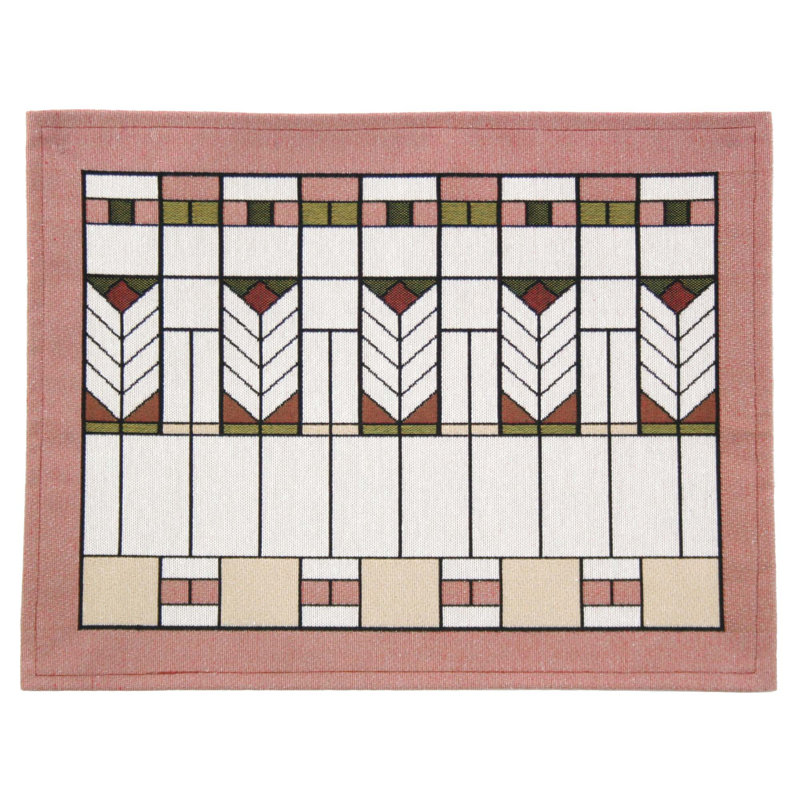 Napperon Prairie Chevrons 17 "