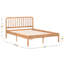 Base de lit plateforme en bois Aurey avec tête de lit à lattes et sommier à lattes de bois-237970761-237970763