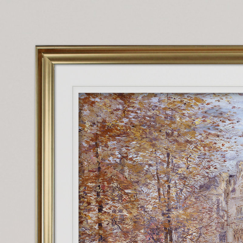 «The Fletcher Mansion», impression, Or, H 20 po x l 24 po x P 1,5 po