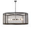 Luminaire suspendu tambour 12 lumières Spoutnik