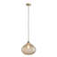 Alfhild 1 - Light Brass Teardrop Pendant