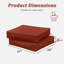 Coussins de chaise d'extérieur 17 x 16 x 3-209723571-209723557-209723573