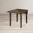 Extendable Solid Wood Top Dining Table
