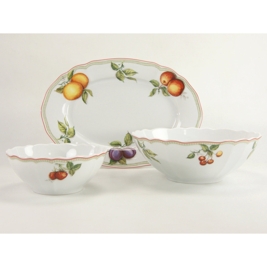 Flora Orchard Divided Serving Dish