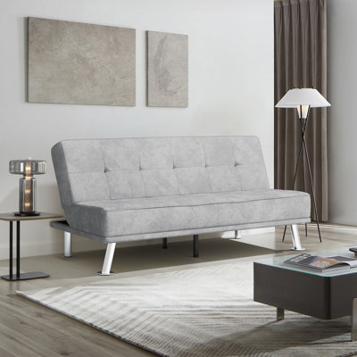 Canapé-lit futon avec dossier réglable