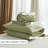 100% French Linen Sheet Set Breathable Durable For Hot Sleepers Bedding 4 Pcs - 1 Flat Sheet,1 Fitted Sheet,2 Pillowcases-115227677-115227676