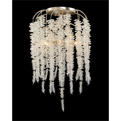 Cascading Semi Flush Mount